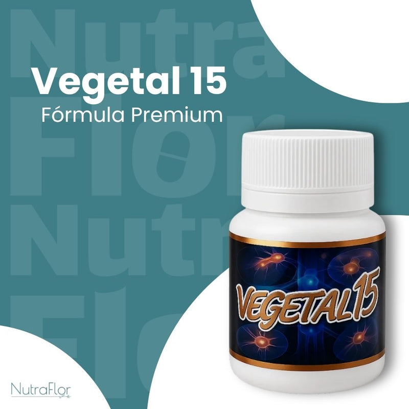 Vegetal 15 Original 15cp - Suplemento Natural - Promoção Exclusiva + Frete Grátis