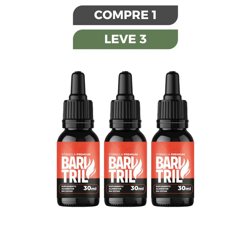 Baritril 30ml - Emagreça Naturalmente - Promoção Oficial