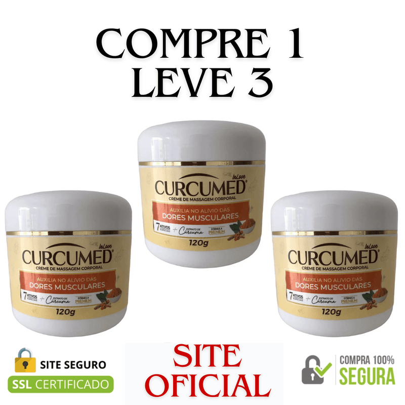 Curcumed - Compre 1 Leve 3 - Alívio Para Dores