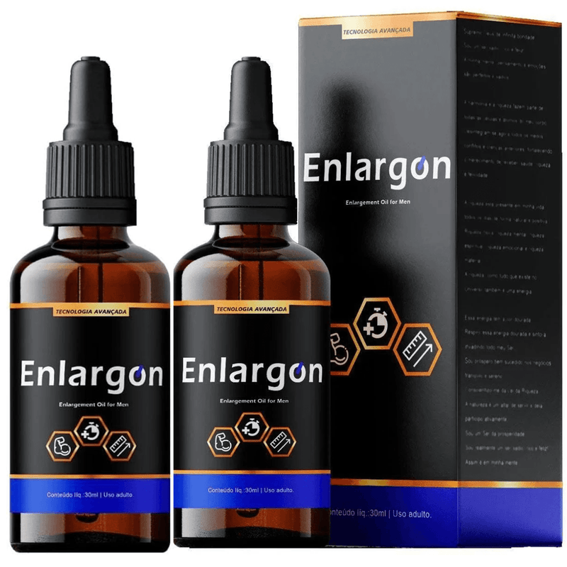 Enlargon Gel - Compre 1 Leve 2 - Para Ereções Fortes e Duradouras