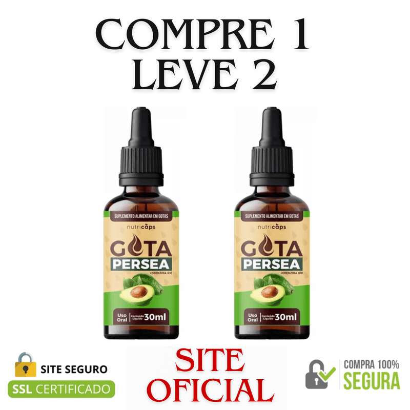 Gota Persea - Compre 1 Leve 2 - Para Pele e Cabelos Radiantes