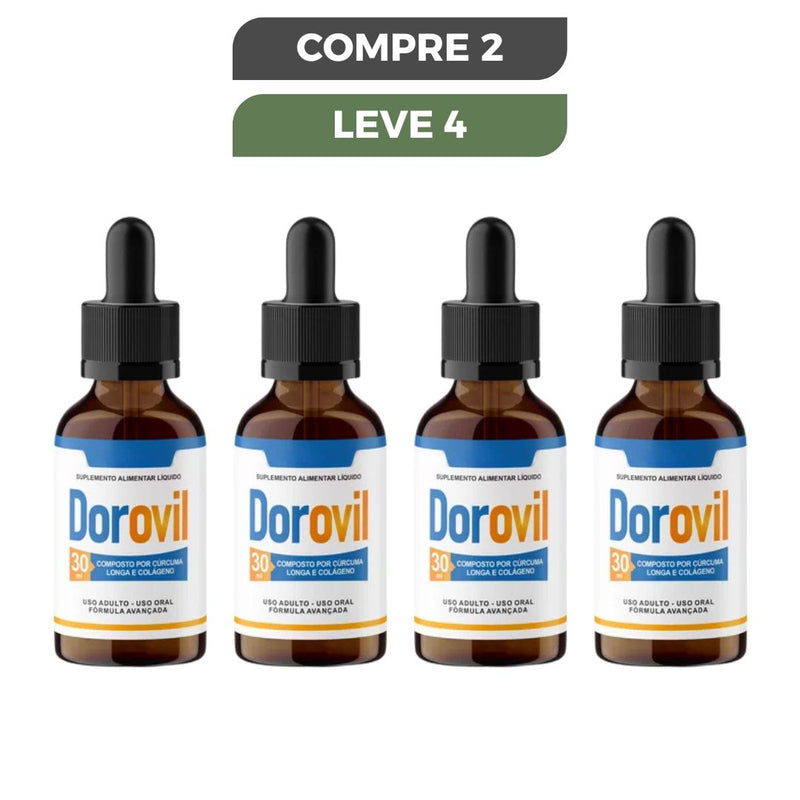 Dorovil 30ml - Alívio Natural Das Dores - Promoção Oficial